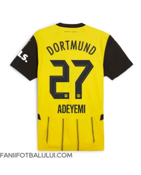 Borussia Dortmund Karim Adeyemi #27 Tricou Fotbal Replică 2024-25 Barbati Acasa